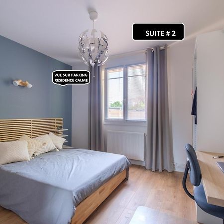 NEUF - 3 suites ZEN avec SDO&WC privatifs AU CALME à TASSIN - RARE Exterior foto